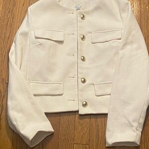 a new day Cream Blazer with Gold Buttons